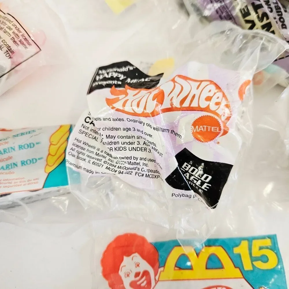 Vintage Collection Unopened Collectible McDonalds Happy Meal Toy - Lot of 14